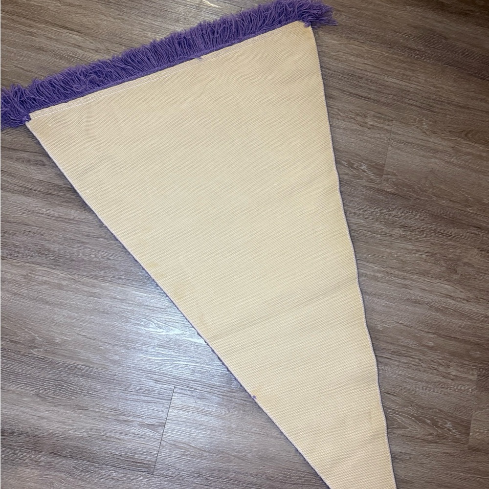 LSU Purple and Gold Pennant Bath Mat - Picture 11 of 12